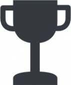 Pictogramme représentant la victoire